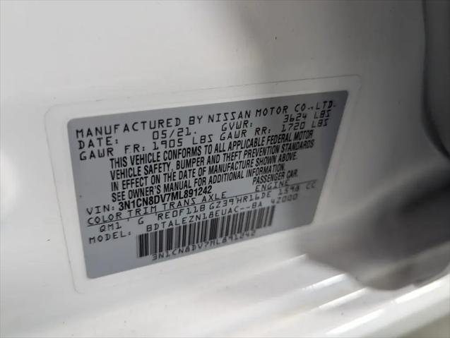 2021 Nissan Versa S Xtronic CVT