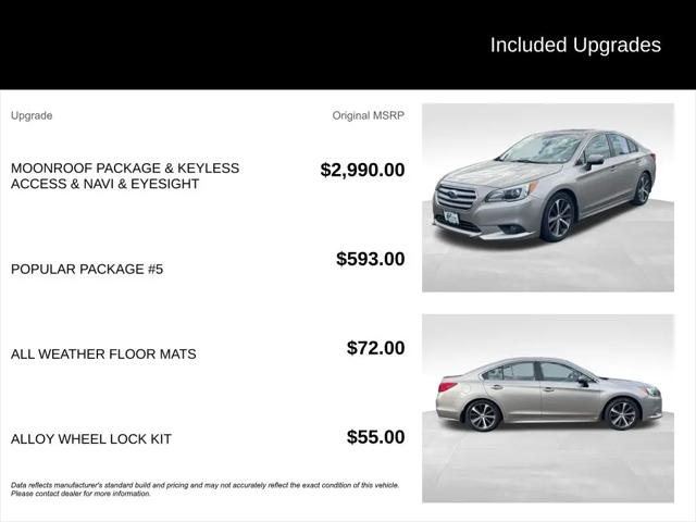 2015 Subaru Legacy 2.5i Limited