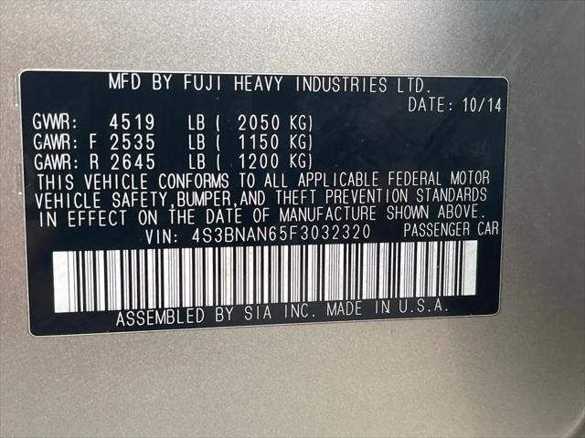 2015 Subaru Legacy 2.5i Limited