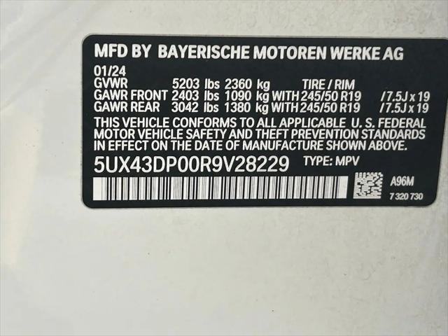 2024 BMW X3 sDrive30i