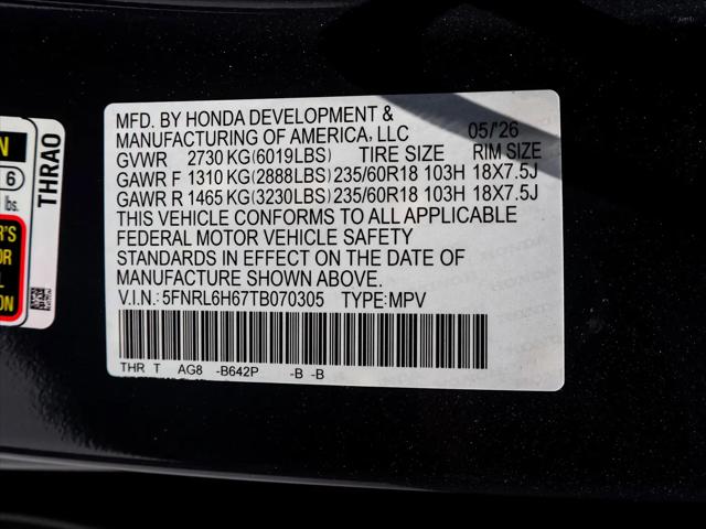 2026 Honda Odyssey EX-L