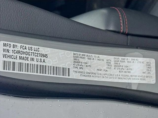 2026 Dodge Durango GT RWD