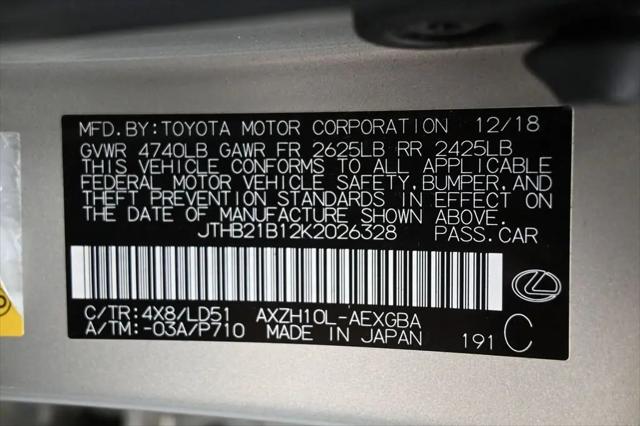 2019 Lexus ES 300h ES 300h
