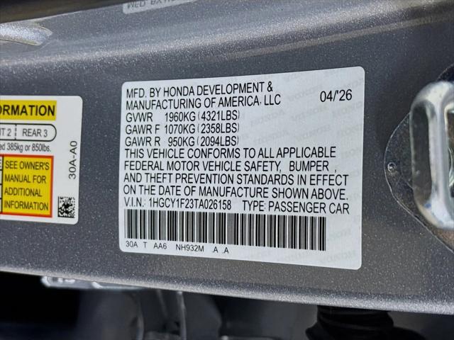 2026 Honda Accord Sedan LX