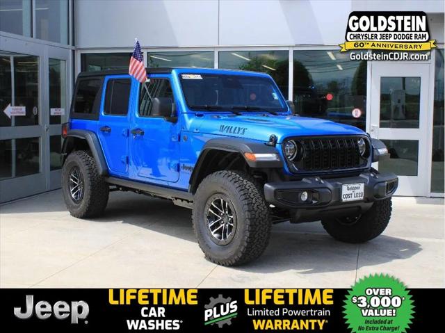 2026 Jeep Wrangler 4-Door Willys 4x4 for sale in Latham, NY