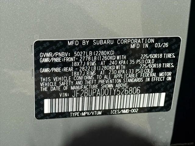 2026 Subaru Outback Premium