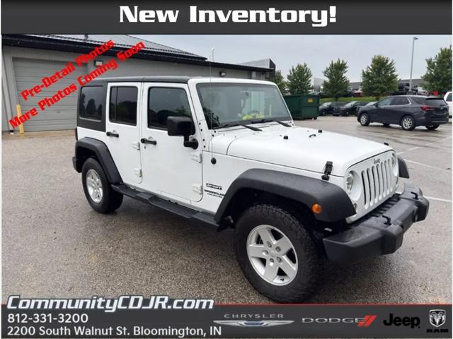 2017 Jeep Wrangler Unlimited Sport 4x4 for sale in Bloomington, IN