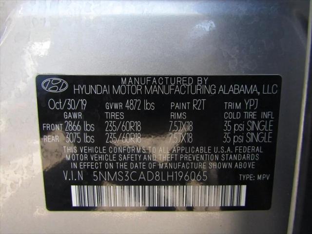 2020 Hyundai Santa Fe SEL