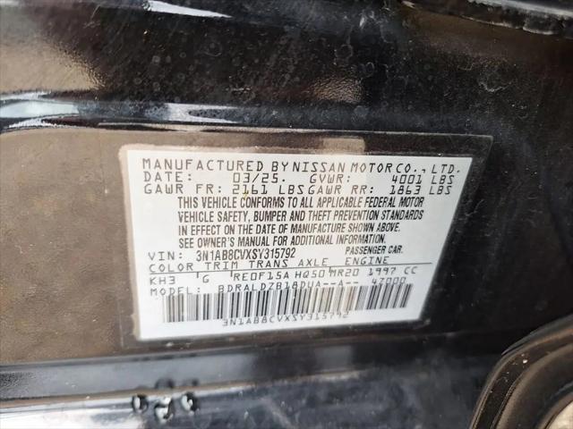 2025 Nissan Sentra SV