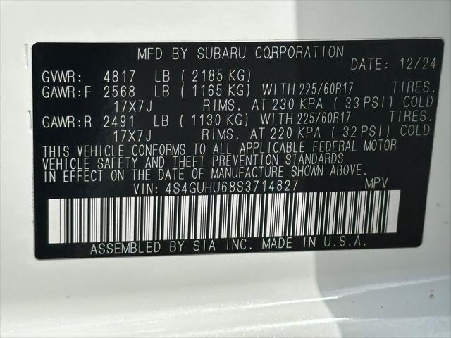 2025 Subaru Crosstrek Wilderness