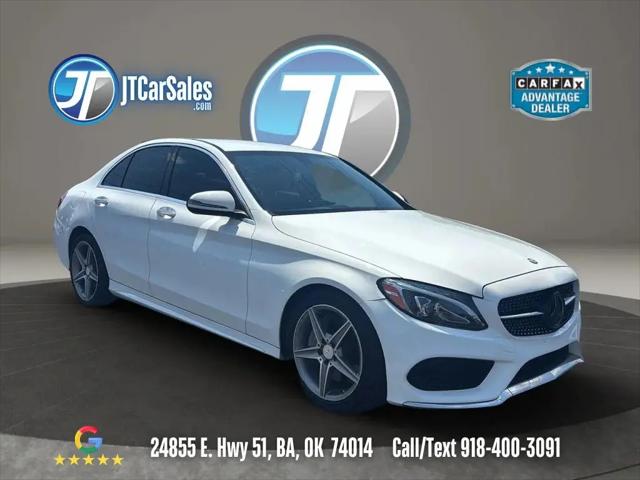 2016 Mercedes-Benz C-CLASS C 300 Sport 4MATIC for sale in Broken Arrow, OK