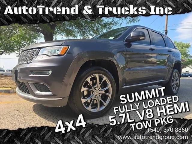 2019 Jeep Grand Cherokee Summit 4x4 for sale in Fredricksburg, VA