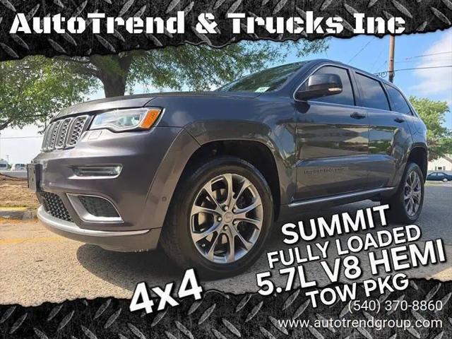 2019 Jeep Grand Cherokee Summit 4x4 for sale in Fredricksburg, VA