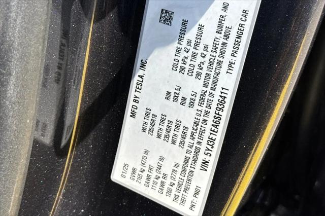 2025 Tesla Model 3 Long Range Rear-Wheel Drive