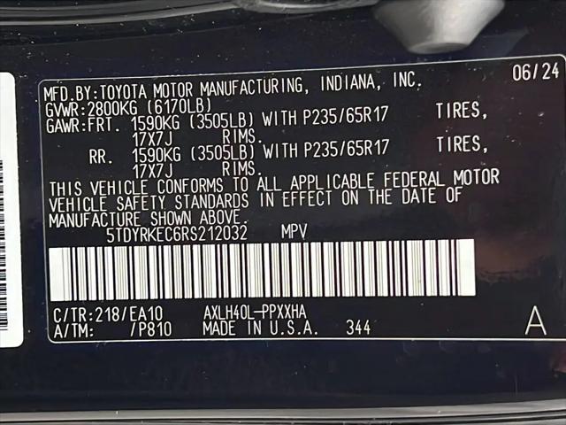 2024 Toyota Sienna XLE