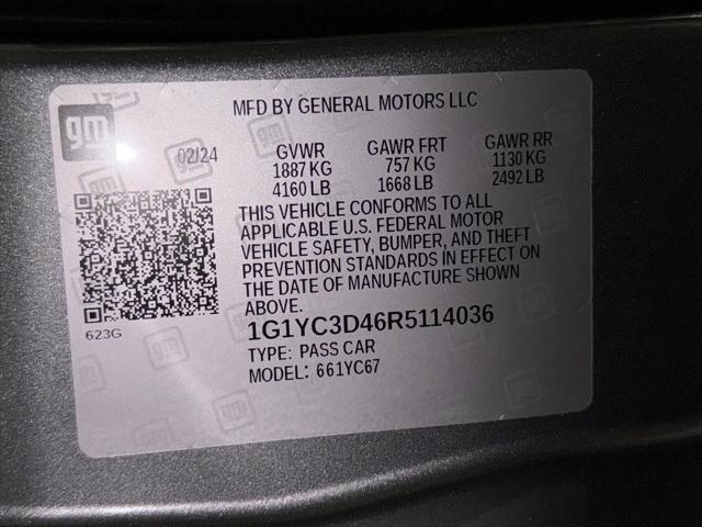 2024 Chevrolet Corvette Stingray RWD Convertible 3LT