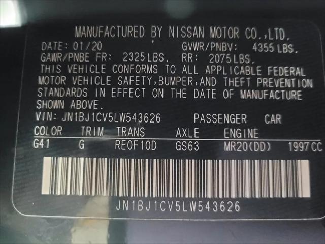 2020 Nissan Rogue Sport S FWD Xtronic CVT