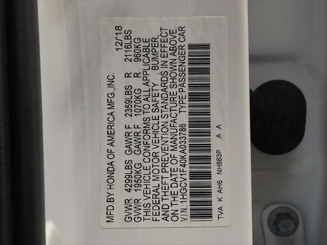 2019 Honda Accord EX