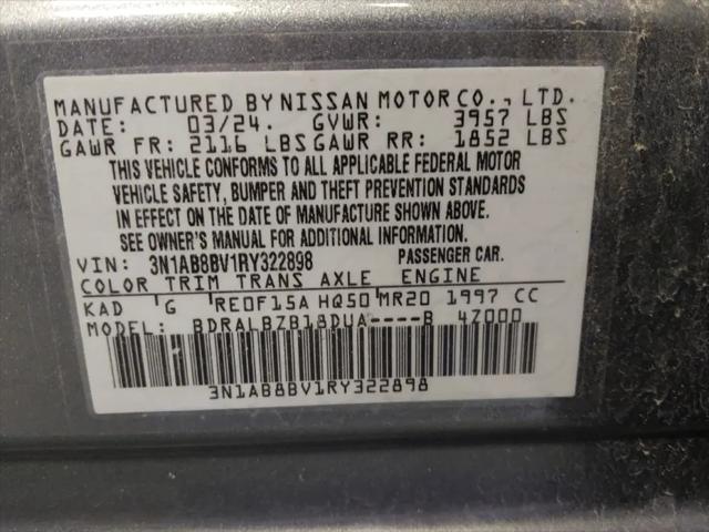 2024 Nissan Sentra S Xtronic CVT