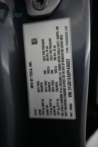 2023 Tesla Model 3 Rear-Wheel Drive