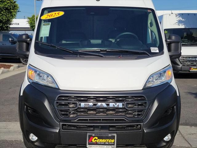 2025 Ram ProMaster 2500 Cargo Van Tradesman High Roof 159" WB w/Pass Seat