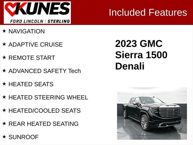 2023 GMC Sierra 1500 4WD Crew Cab Short Box Denali