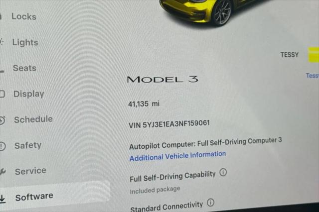 2022 Tesla Model 3 Rear-Wheel Drive
