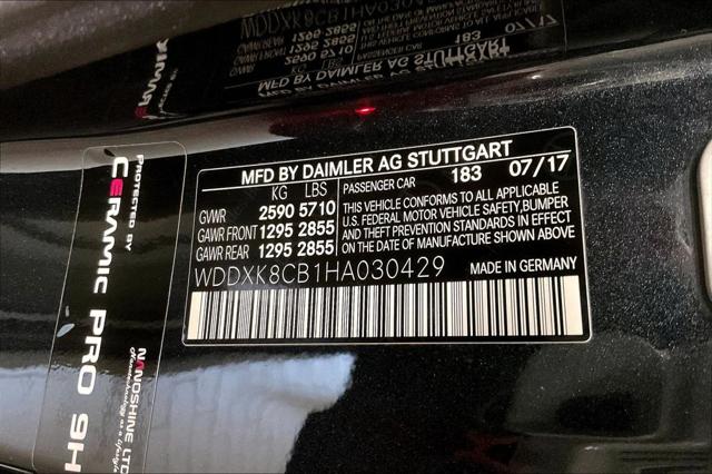 2017 Mercedes-Benz S 550 S 550
