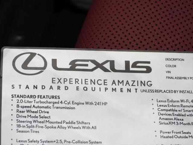 2022 Lexus IS 300 IS 300