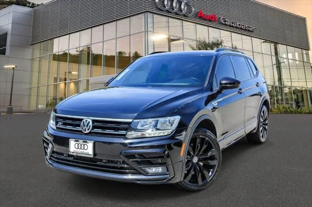 2021 Volkswagen Tiguan 2.0T SE R-Line Black for sale in Calabasas, CA