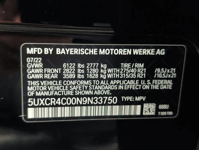 2022 BMW X5 sDrive40i