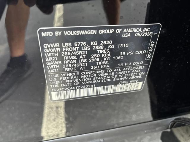 2026 Volkswagen Atlas Cross Sport SEL Premium R-Line