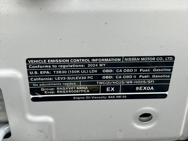 2024 Nissan Versa 1.6 S