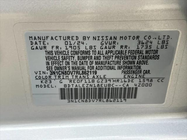 2024 Nissan Versa 1.6 S