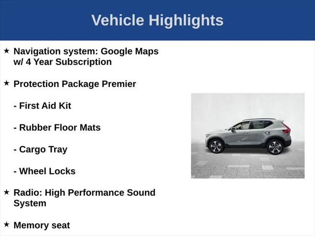 2026 Volvo XC40 Plus, B5 AWD Gas (mild hybrid), Dark