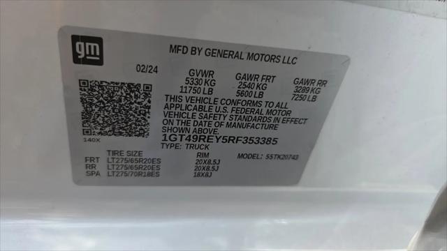 2024 GMC Sierra 2500HD 4WD Crew Cab Standard Bed Denali