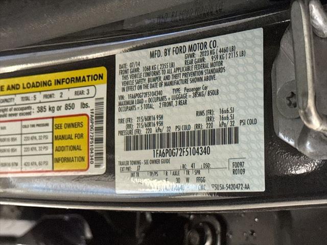 2015 Ford Fusion S