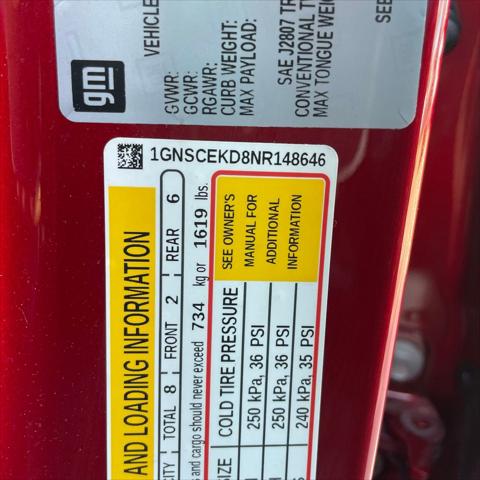 2022 Chevrolet Suburban 2WD RST