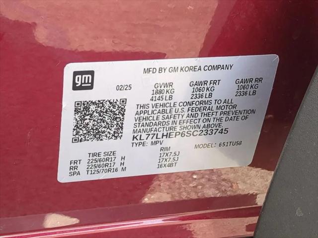 2025 Chevrolet Trax FWD LT