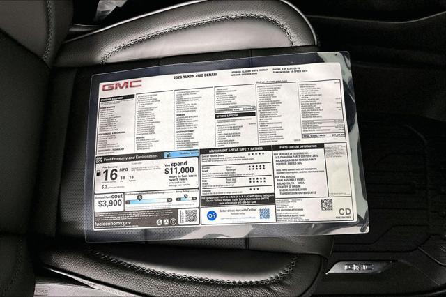 2026 GMC Yukon 4WD Denali