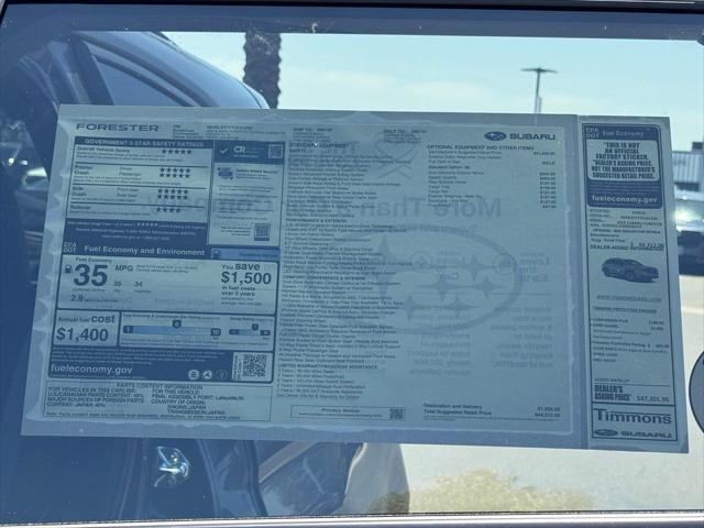 2026 Subaru Forester Touring