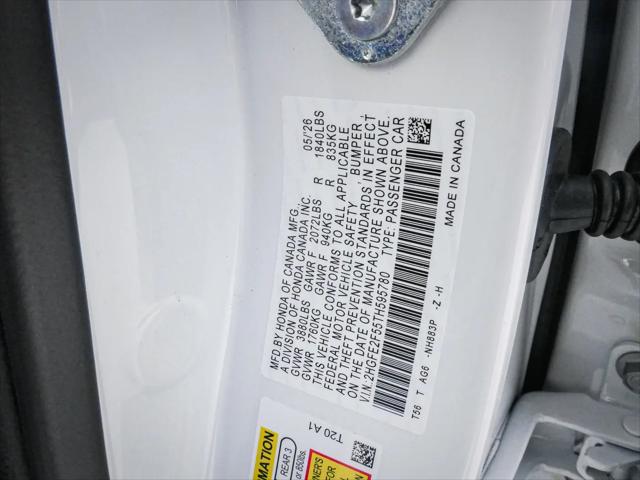 2026 Honda Civic Sport
