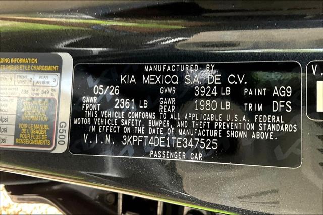 2026 Kia K4 LXS