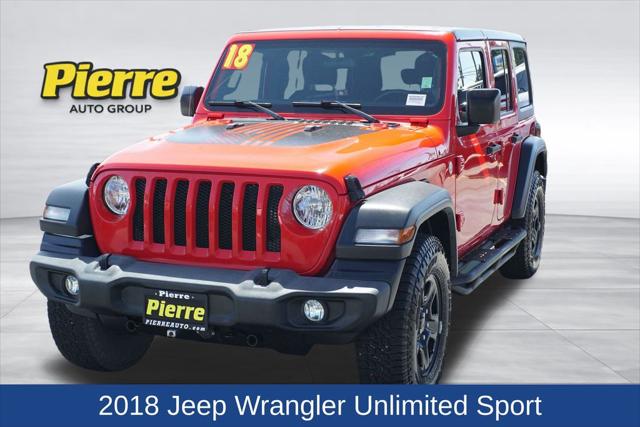 2018 Jeep Wrangler Unlimited Sport 4x4 for sale in Everett, WA