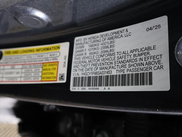 2025 Honda Accord Sedan SE