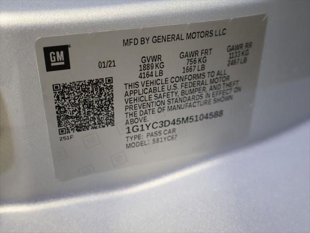 2021 Chevrolet Corvette Stingray RWD Convertible 3LT