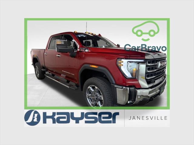 2025 GMC Sierra 3500HD 4WD Crew Cab Standard Bed SLT for sale in anesville, WI
