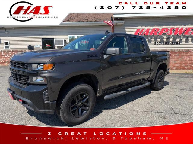 2021 Chevrolet Silverado 1500 4WD Crew Cab Short Bed Custom Trail Boss