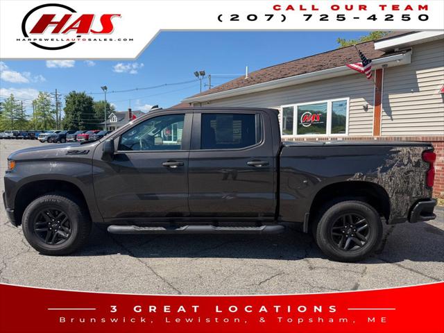 2021 Chevrolet Silverado 1500 4WD Crew Cab Short Bed Custom Trail Boss