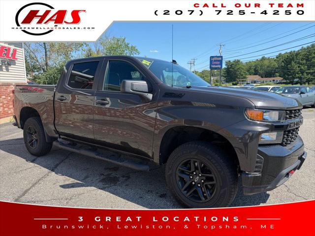 2021 Chevrolet Silverado 1500 4WD Crew Cab Short Bed Custom Trail Boss
